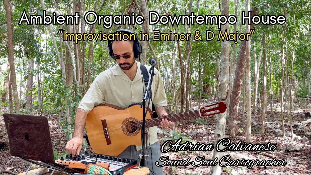 Ambient Downtempo House Guitar Flute in the Jungle | Live Looping Ableton Live Akai Apc 40