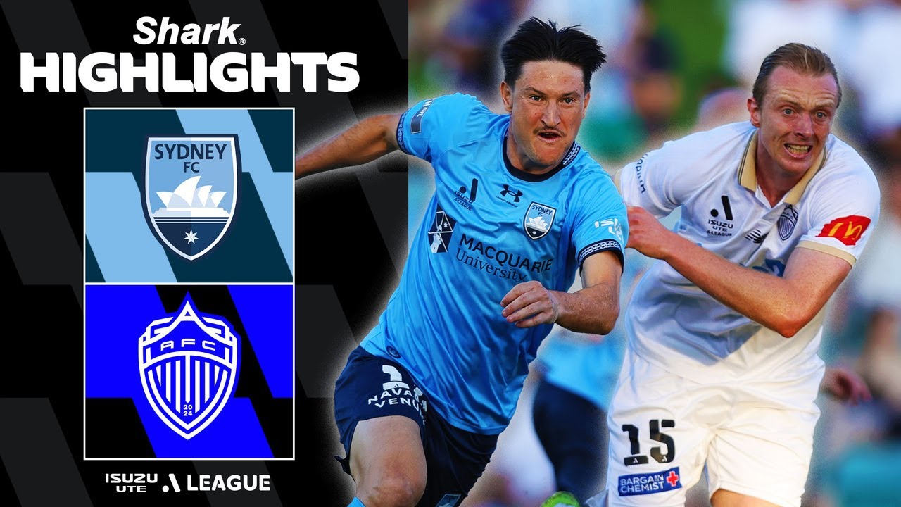 Sydney FC v Auckland FC | SHARK HIGHLIGHTS | Isuzu UTE A-League 2025-26 | Round 10