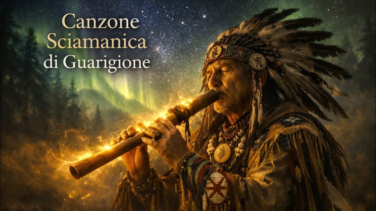 Canzone Sciamanica di Guarigione | Flauto Lakota e Tamburo Sacro | Musica per Cura e Benessere