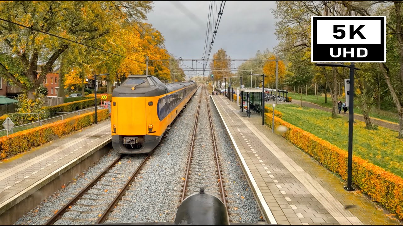 Square train wheels? A hoax! Deventer - Zwolle CABVIEW HOLLAND ICM 7 nov 2021