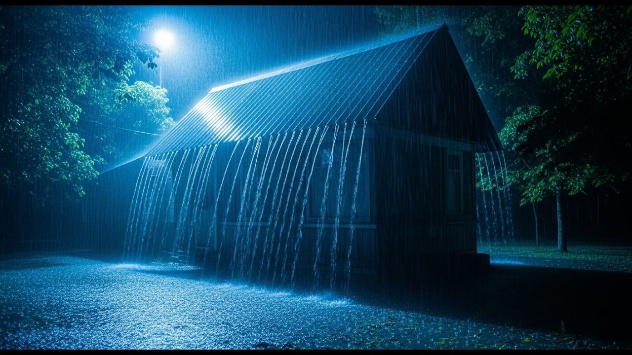 Sleep BETTER Tonight - Heavy Rain (Softened) - 10 Hours #26