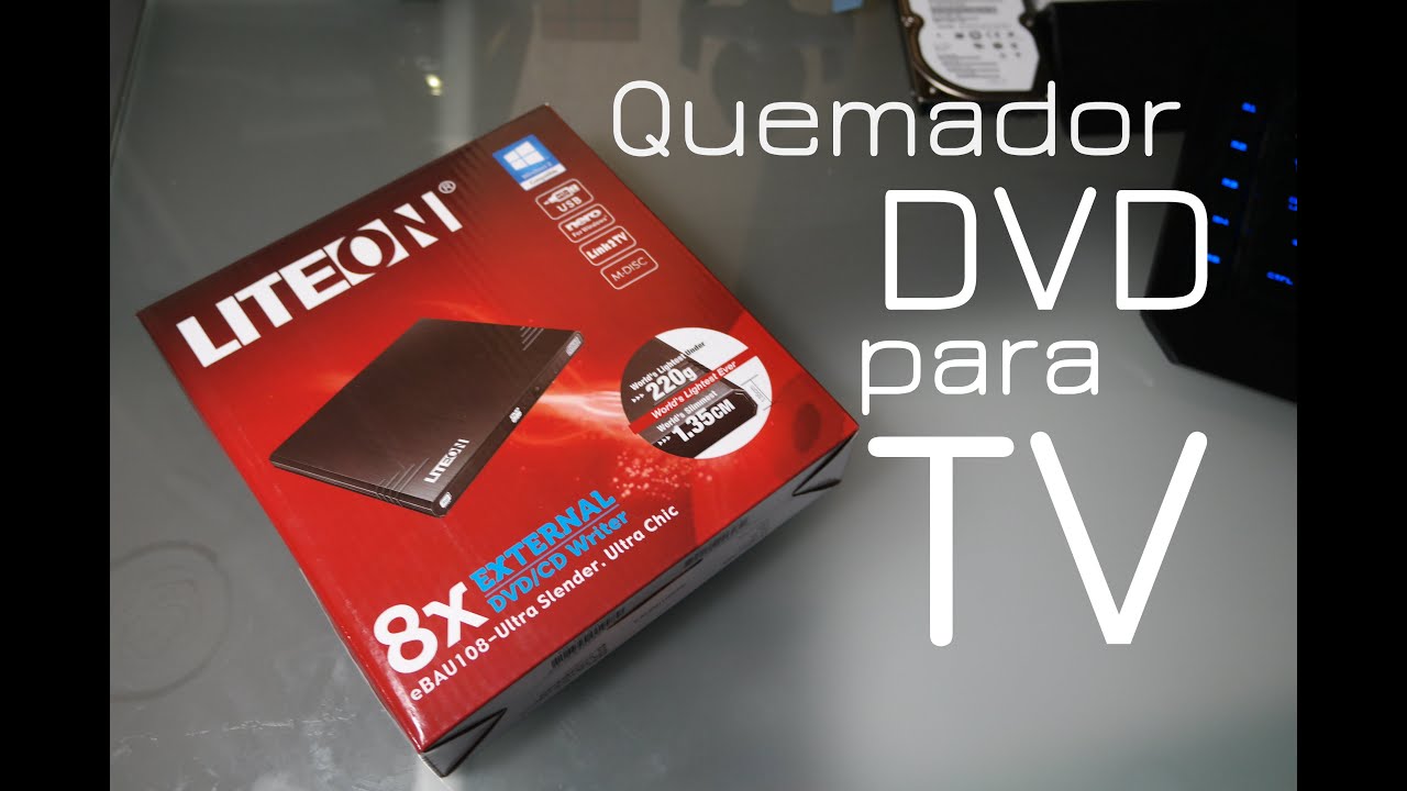 Quemador de DVD para TV | Unboxing