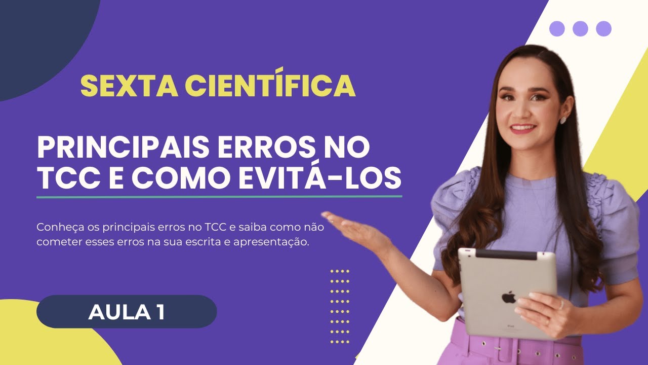 Principais erros no TCC e como evitá-los