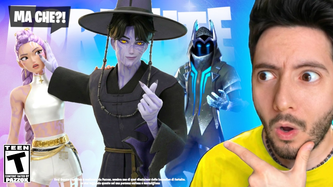 JINU DEMONIACO DEI SAJA BOYS E HUNTR/X GOLDEN + IL RE DEI GHIACCI TORNA SU FORTNITE! 🔥
