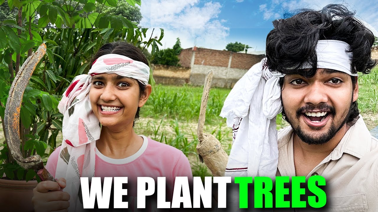 Finally We Plant Trees 🌳🌳 | The Roamer Amit