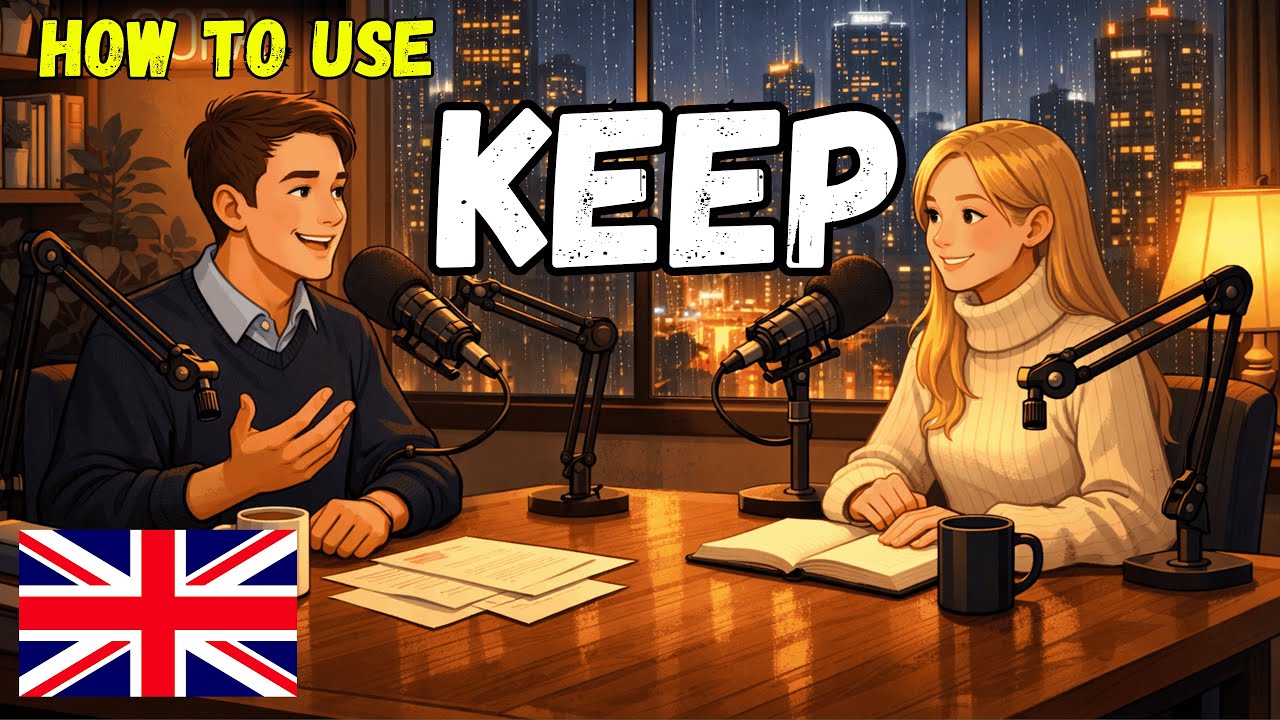 How to Use keep in Everyday English | Daily English Conversations | English Podcast