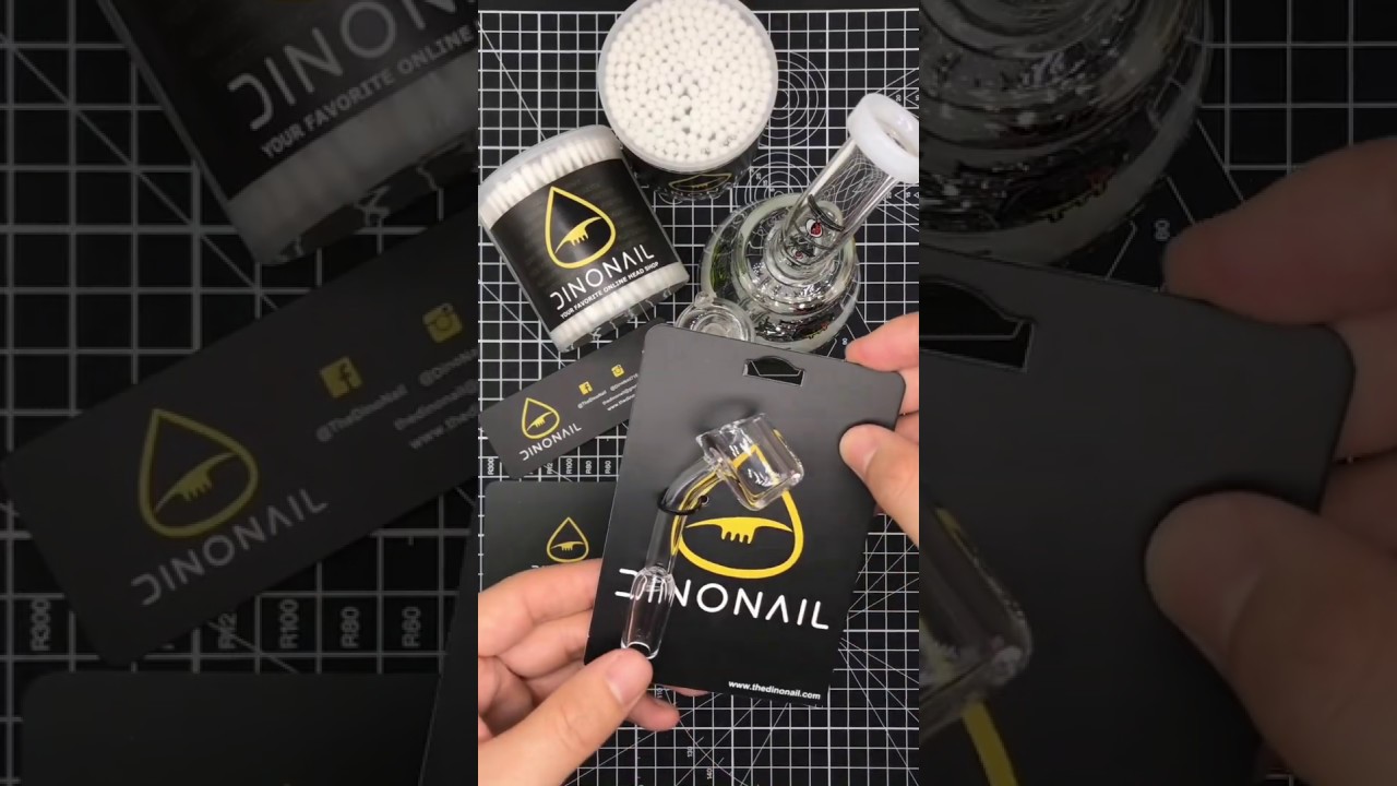 4mm Thick Quartz Banger Nail 45&deg; - DinoNail Your Favorite Online Headshop