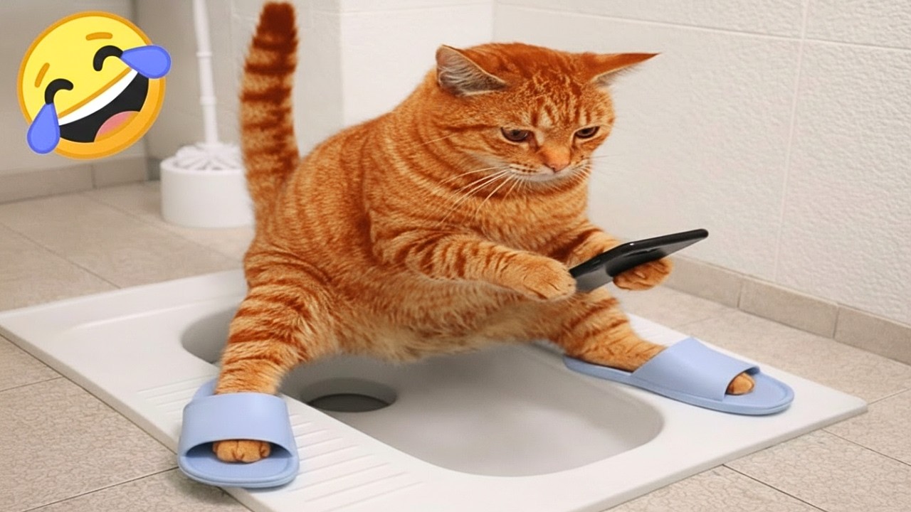 Смеешься — проигрываешь 😹🐾 Лучшие смешные кошки и собаки 2026 года