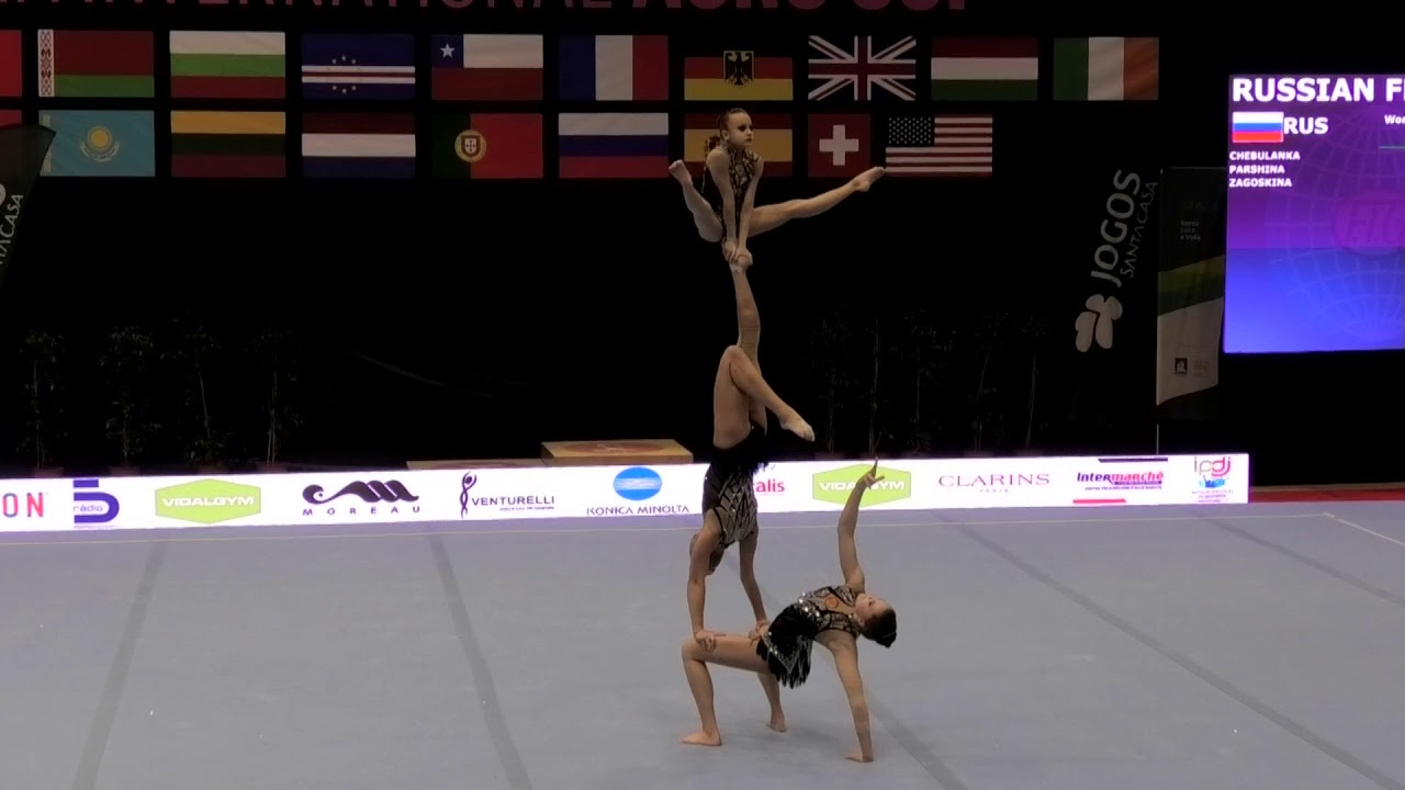 Maia Acro World Cup 2019 | WG RUS1 Bal PARSHINA, CHEBULANKA & ZAGOSKINA