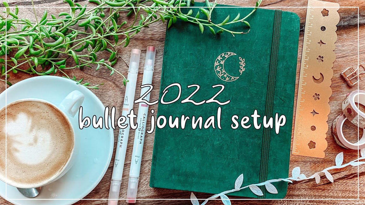 2022 bullet journal setup