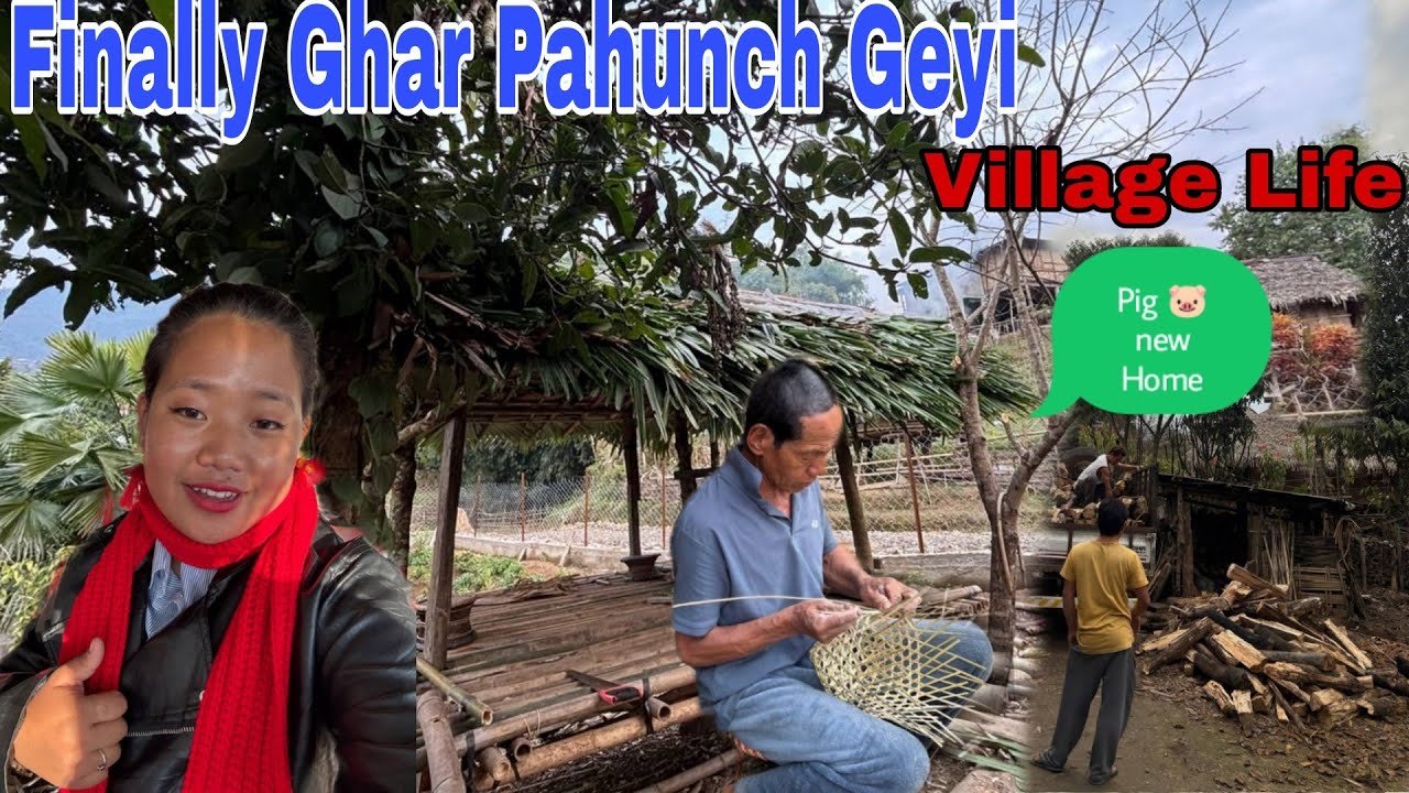 Emergency 🦺 mai Basti q ayi ? Making home for pig | BUSY 😕 at Home 🏡 | Meeting abu | Village Life