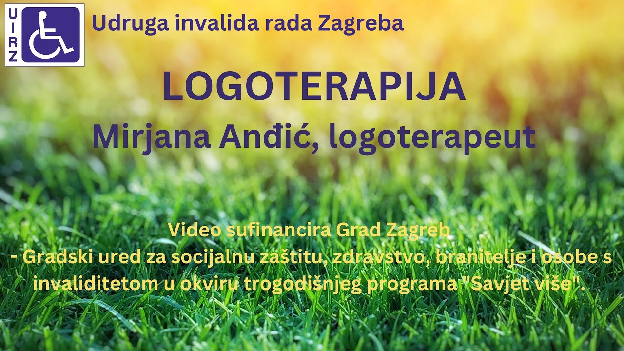 Logoterapija - Mirjana Anđić, logoterapeut