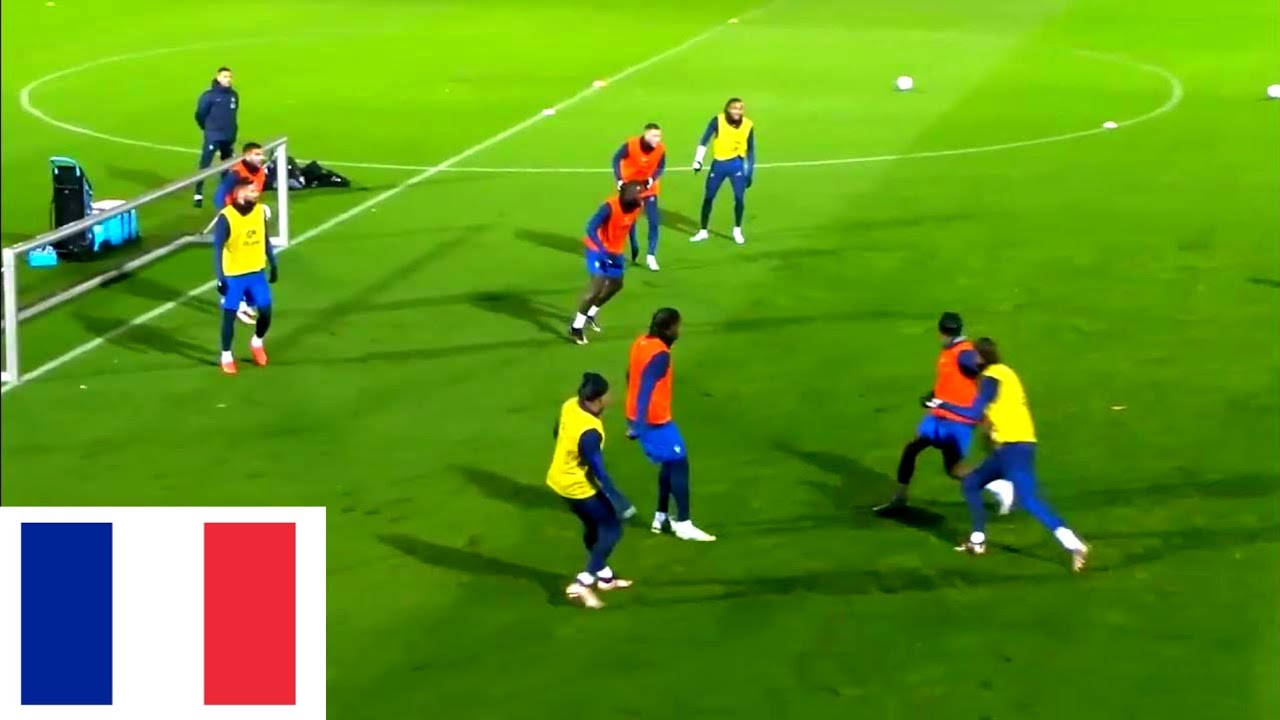 10 vs 10 Mini Match Training | France National Football Team