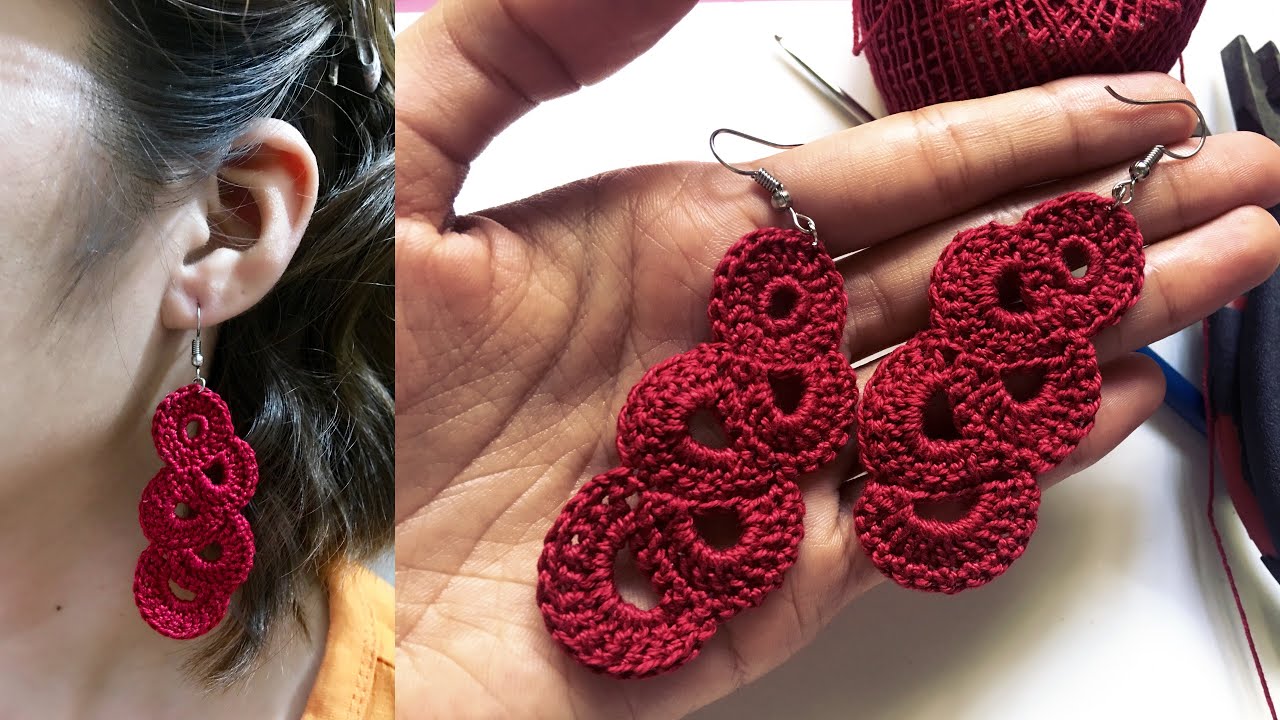 Dangling Crochet Earrings