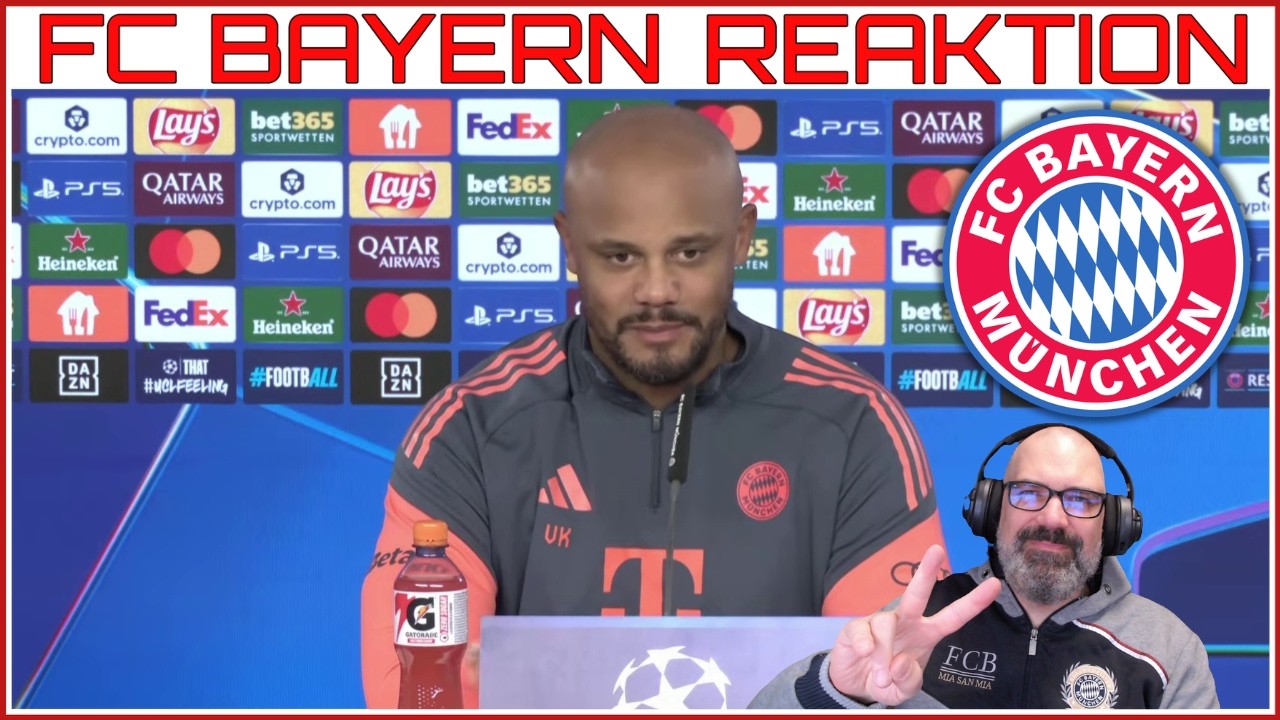 FC Bayern Reaktion 🎙️ auf die PK vor dem Achtelfinal Rückspiel in der CL gegen Atalanta Bergamo