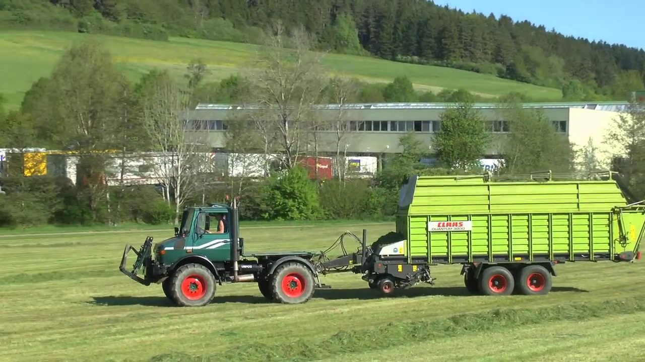 1. Schnitt mit Unimog POWER einbringen I SOUND VIDEO I