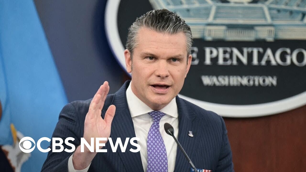 Hegseth says Iran peace talks are 