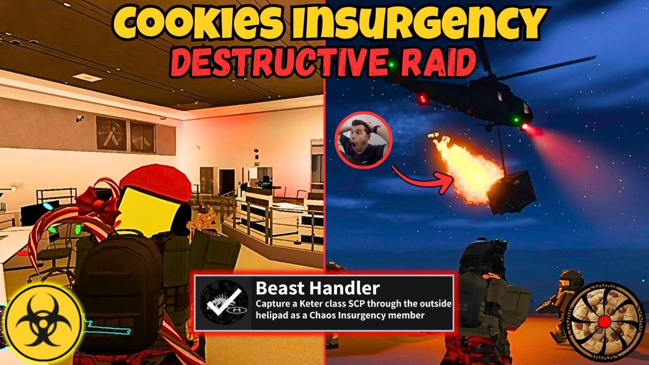 COOKIE INSURGENCY DESTRUCTIVE RAID | SCP: Roleplay | Roblox