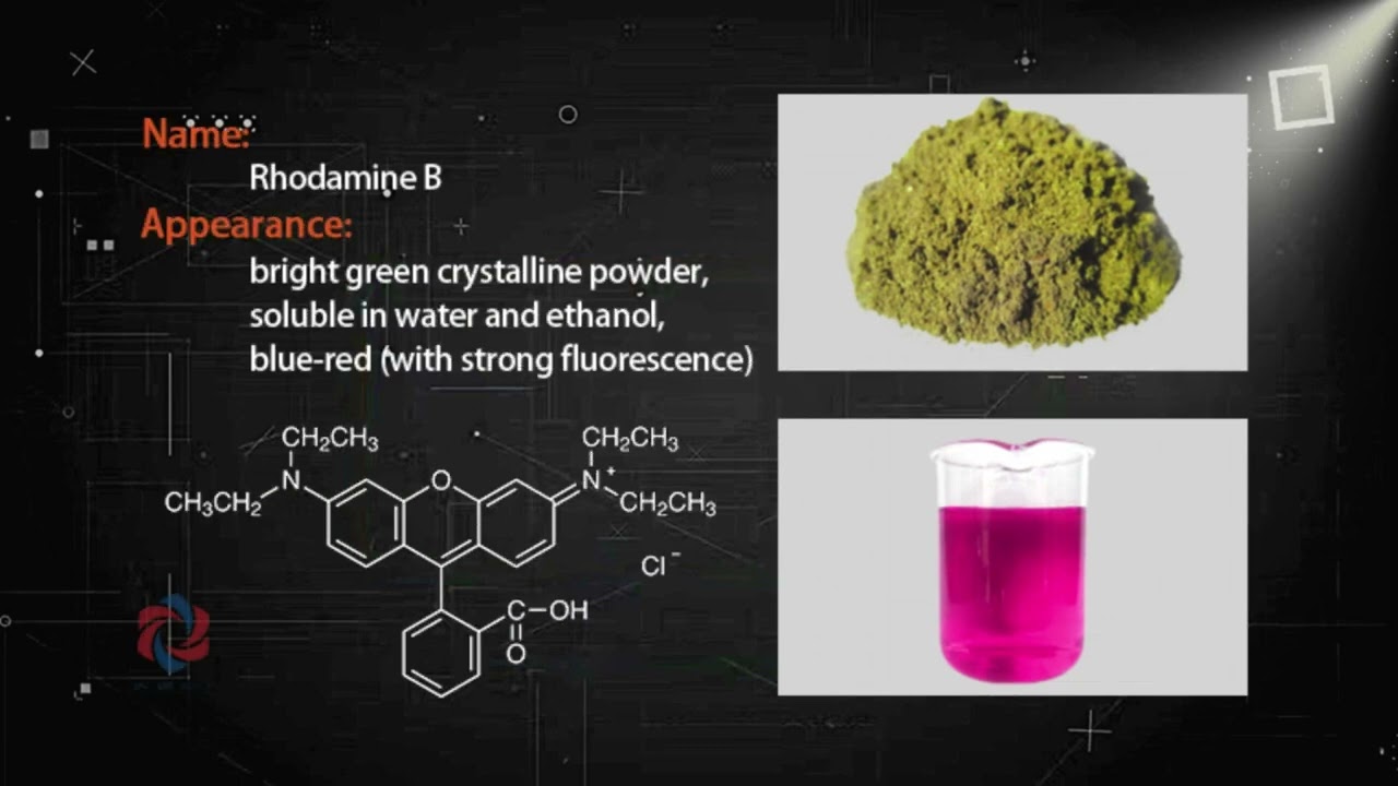Rhodamine B: The Vibrant Chemical That Lights Up the World!
