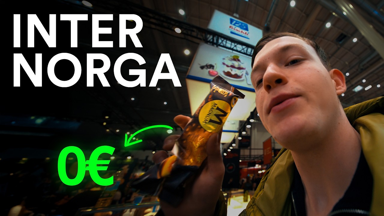 Ohne Geld auf der gr&ouml;&szlig;ten Food Messe Deutschlands...