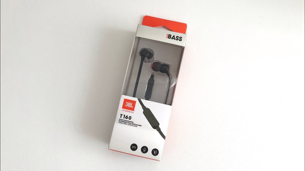 Наушники JBL T160. Лучшие проводные...