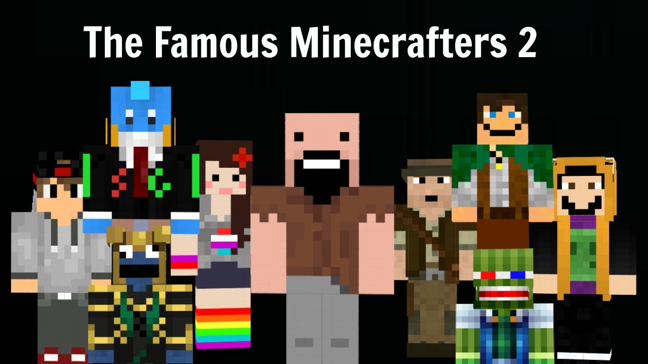 ♪ The Famous Minecrafters 2 | Lyrics