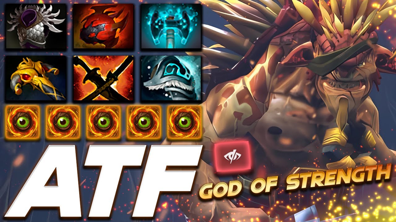 ATF Bristleback - Tank God Of Strength - Dota 2 Pro Gameplay [Watch & Learn]