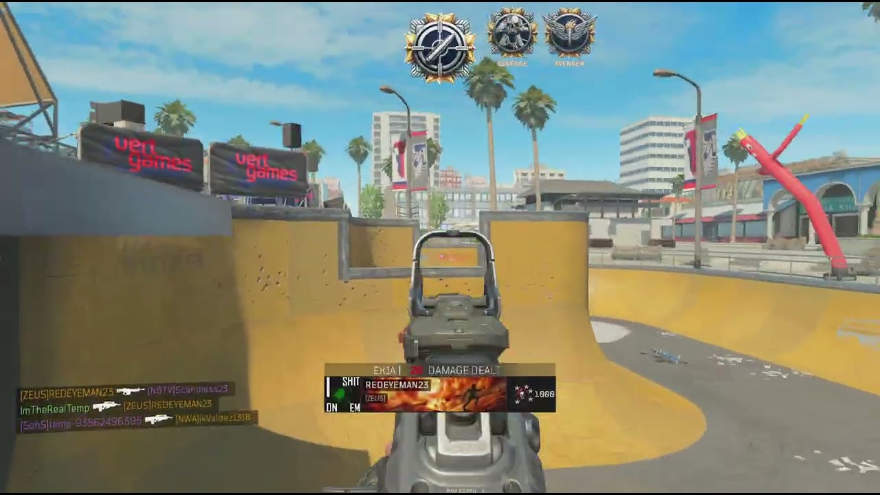 ￼ Trash talker REDEYEMAN23 boots lobby after getting gunshipped ￼