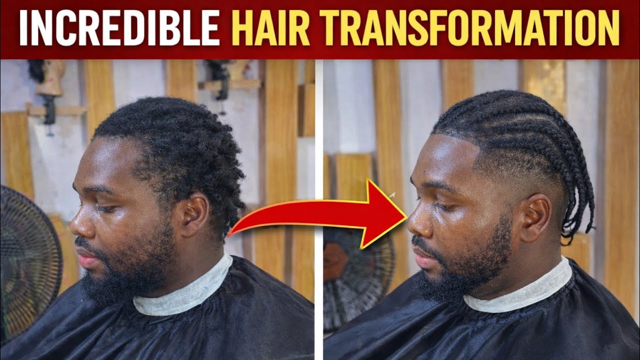 Incredible hair transformation 🤯🤯🤯