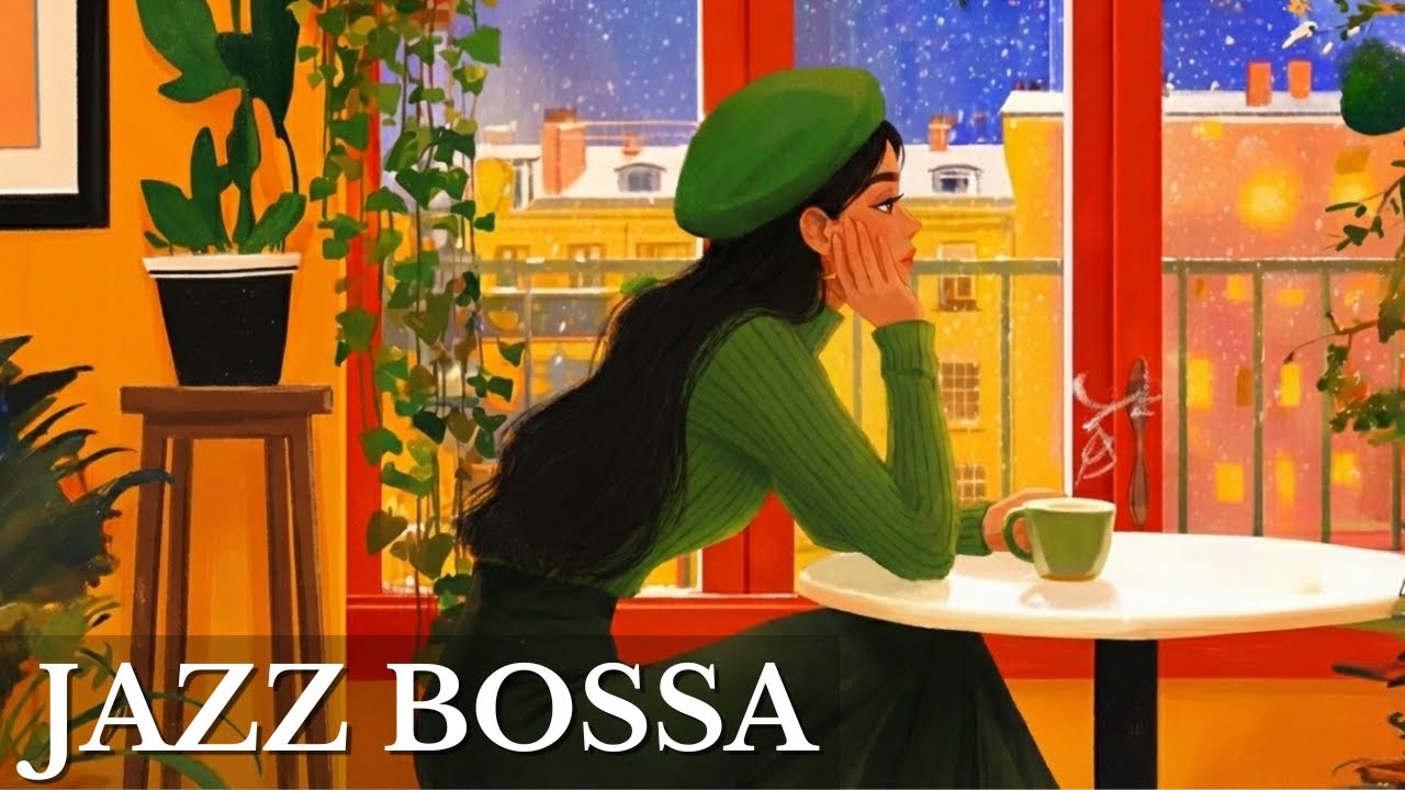 Winter Bossa Nova ☕ Elegant Smooth Jazz for Work & Relax