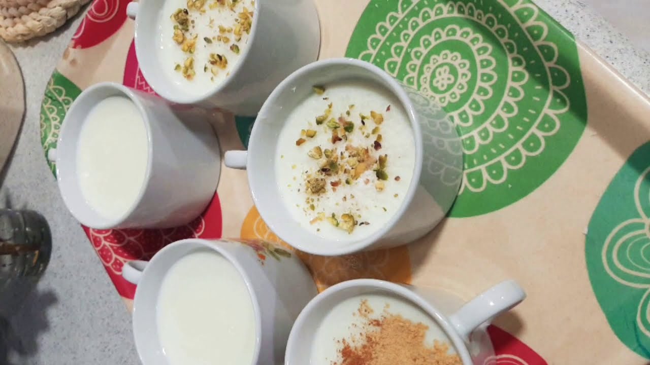 Cara membuat SAHLAB minuman musim dingin orng arab