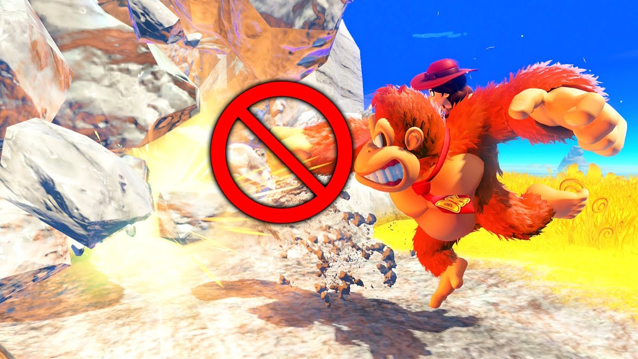 Donkey Kong Bananza aber ICH DARF NICHTS ZERSTÖREN!