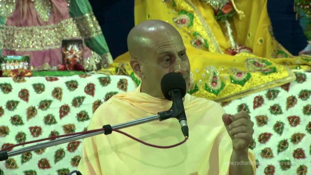 Initial Life Of Sripad Madhvacharya - Radhanath Swami Humpi Yatra 2014