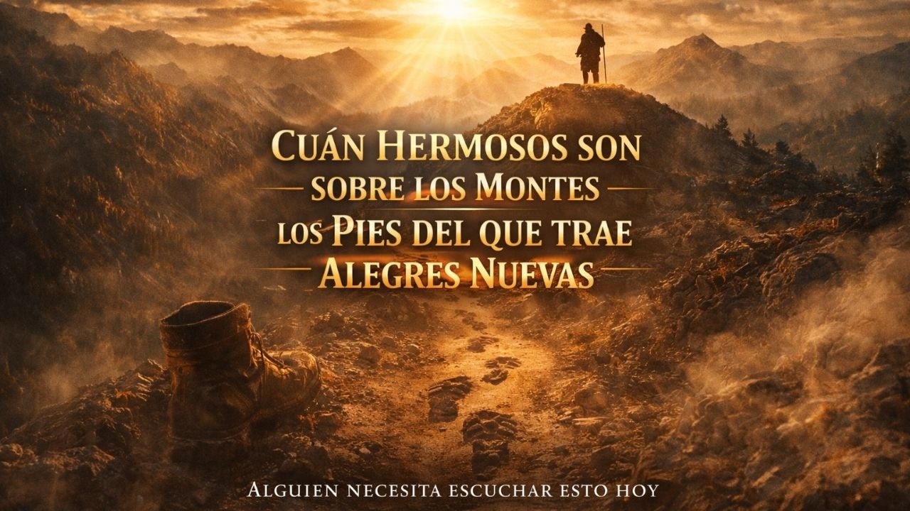 CUÁN HERMOSOS SON SOBRE LOS MONTES LOS PIES DEL QUE TRAE ALEGRES NUEVAS | Pablo González