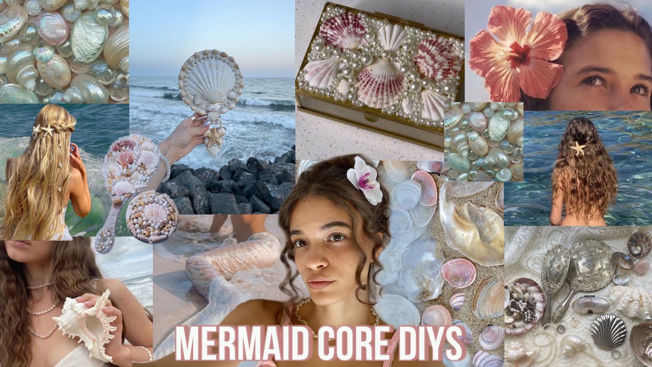 DIY ideas for 𝓜𝓮𝓻𝓶𝓪𝓲𝓭 𝓬𝓸𝓻𝓮 🌊🐚🧜‍♀️