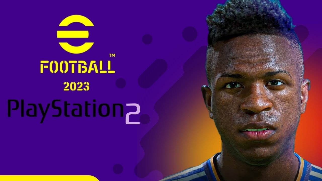 حصريا لعبة بيس 2023 بلايستيشن 2 | eFootball Pes 2023 (PS2) Playstation 2 Iso