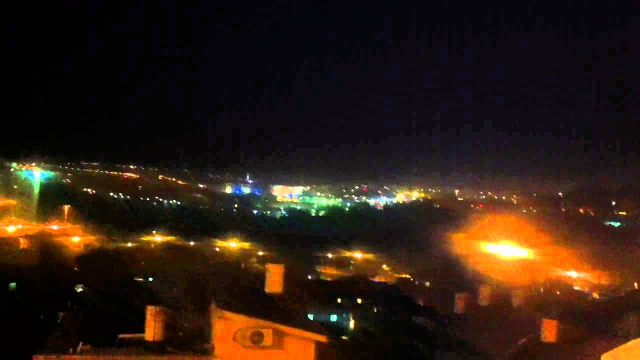Incoming Hamas Missile Red Alert over Jerusalem