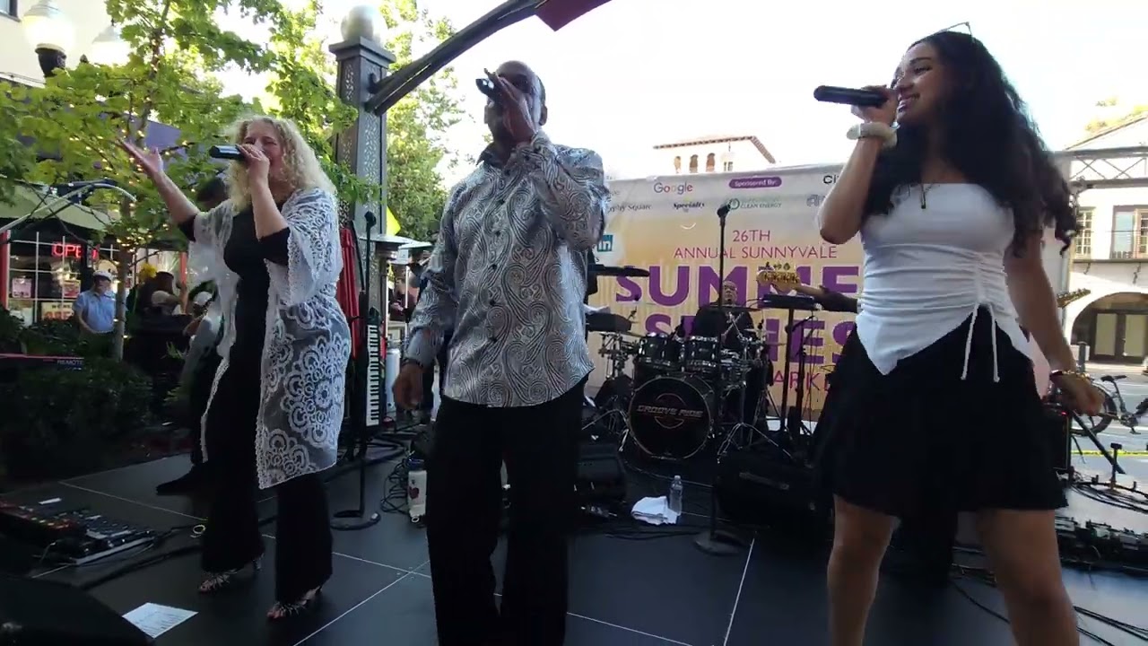 3. Boogie Wonderland covered by Groove Ride, 26th Annual Sunnyvale Summer Series, 7-16-2025