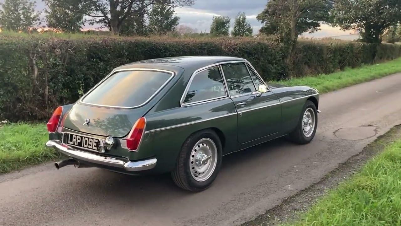 MGB GT CCHL V8 Aston Martin Green