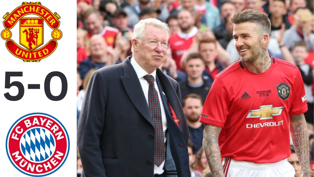 Man Utd Treble Reunion Legends Roll Back the Years ⚽🔴 Unforgettable Moments  Goals