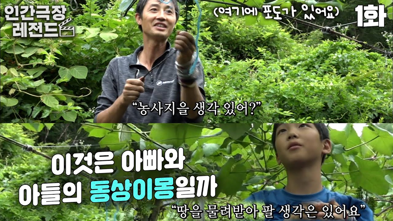 [인간극장 레전드 #74-1] 이것은 아빠와 아들의 동상이몽일까😁 | 못 말리는 광일 씨, 맨땅에 귀농 (1/2) [KBS 180716-180717 방송]