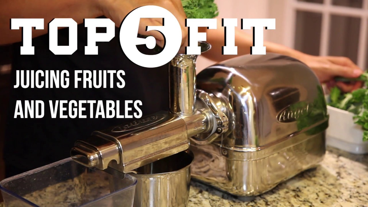 Juicing Fruits and Vegetables (w/ Super Angel Juicer)