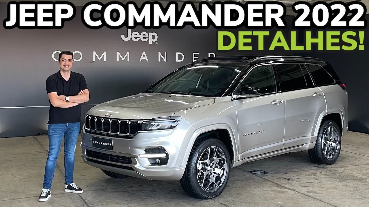 JEEP COMMANDER DIESEL 2022 EM DETALHES - Falando de Carro