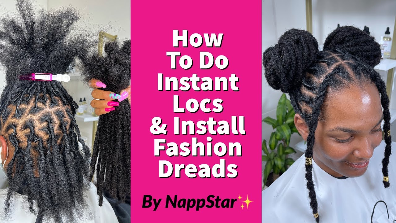 Tutorial: Crochet Instant Locs + Loc Extension Install