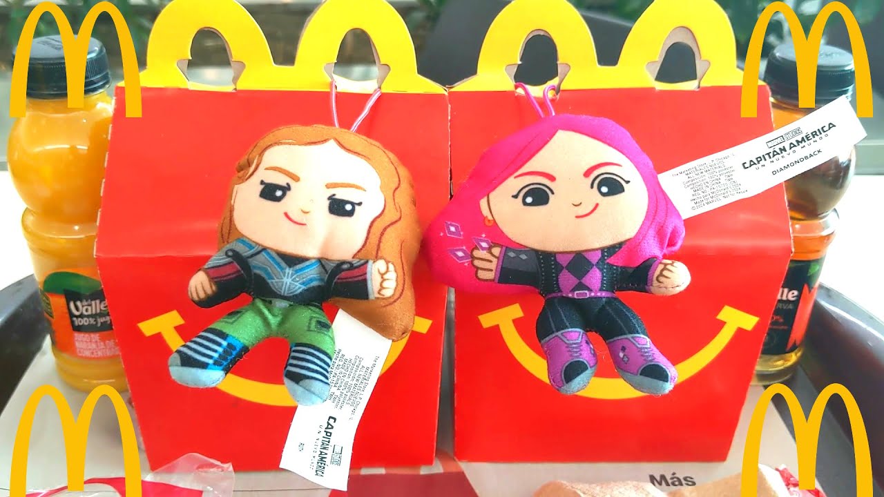 Cajita Feliz McDonald's Capitán América Un Nuevo Mundo (Mayo/Junio 2024) Parte 2