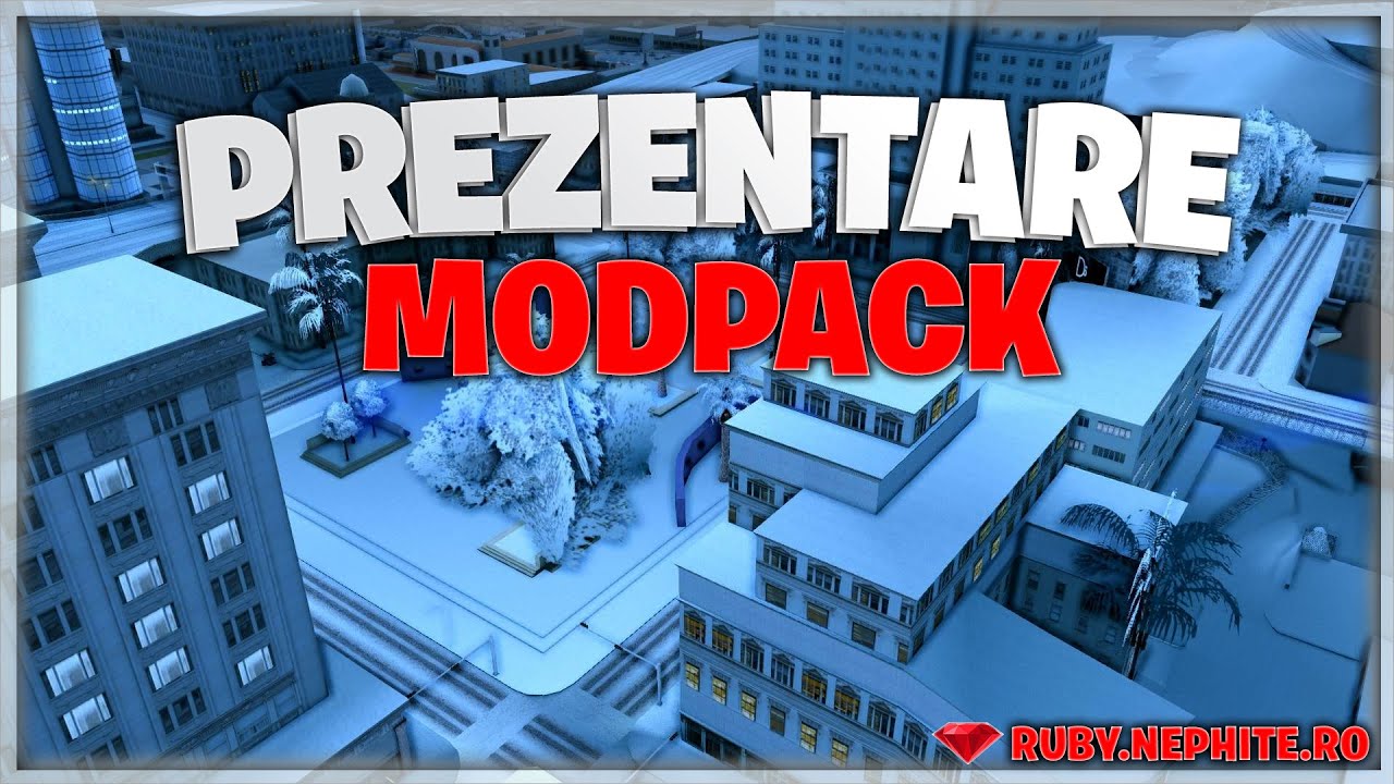 CEL MAI BUN MODPACK DE IARNA SAMP LOW-PC 2023 - RUBY.NEPHRITE.RO
