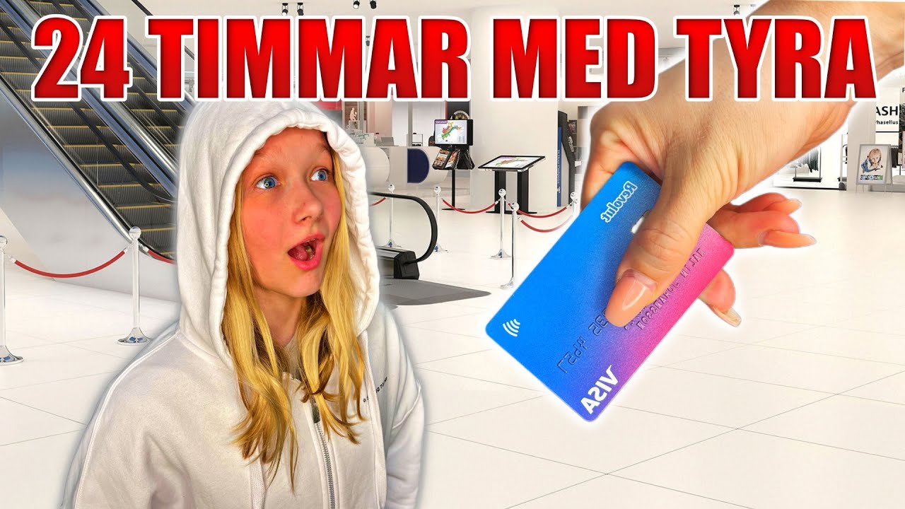 24 TIMMAR MED TYRA - Betalar för allt 💲😱