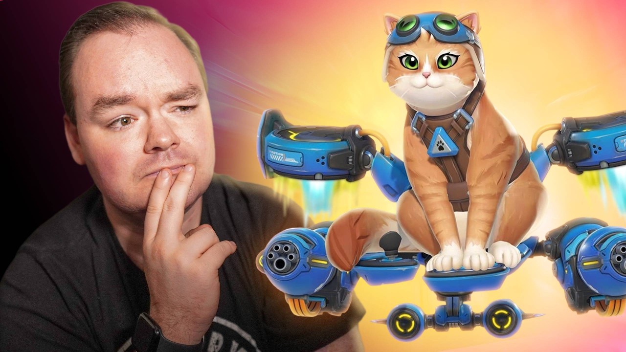 Реактивный кот из Overwatch — это... невероятно особенный (но потрясающий) 🐱