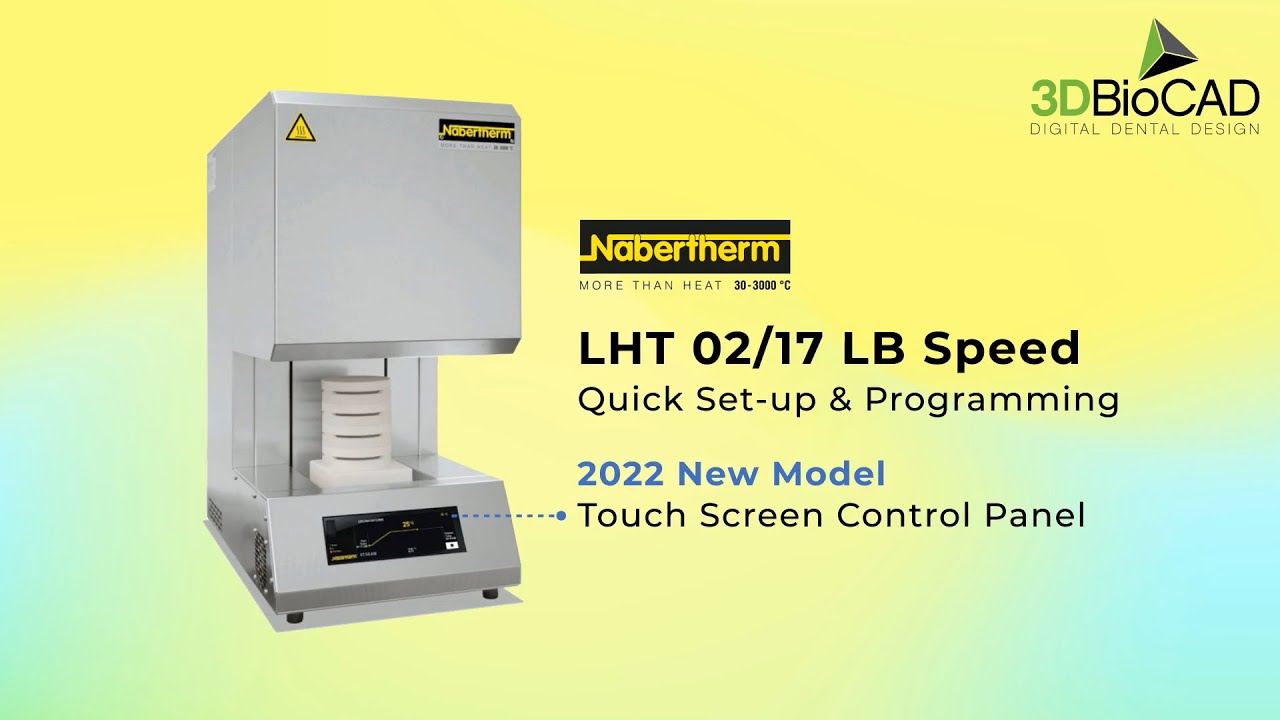 NEW Nabertherm LHT 02/17 LB Speed - Quick Set-Up & Programming