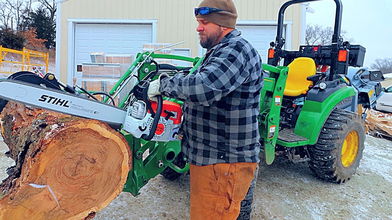 Stihl MS 391 Chainsaw with a 25